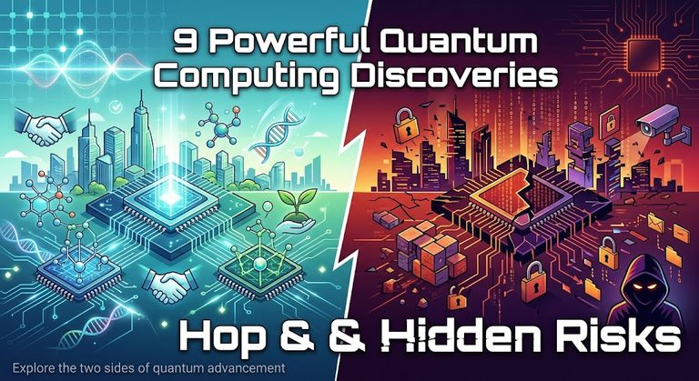 9 Powerful Quantum Computing Discoveries: Hope & Hidden Risks