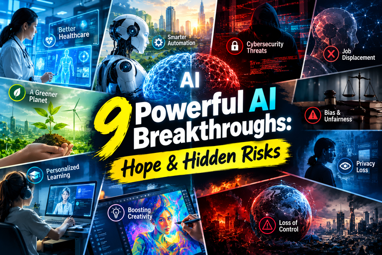 9 Powerful AI Breakthroughs: Hope & Hidden Risks